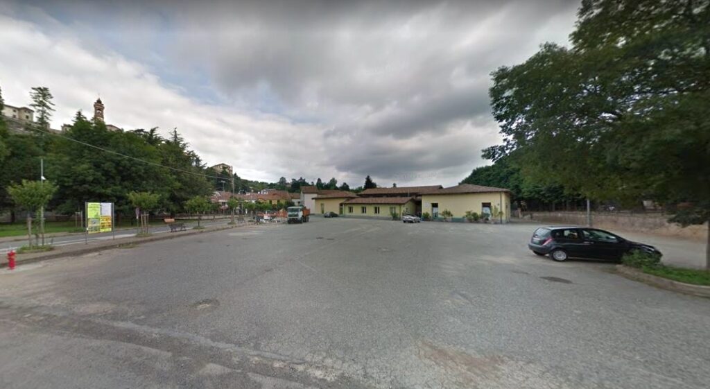 Strevi (Alessandria) – Piazza Italo Scovazzi – Parcheggio Camper