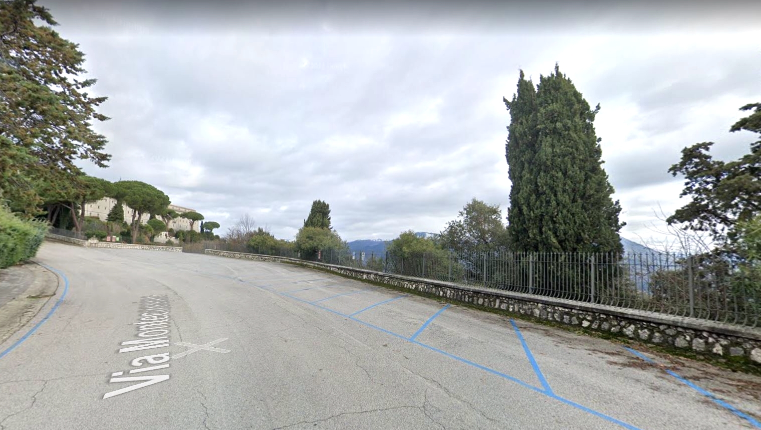 Cassino (Frosinone) – Parcheggio Abbazia – Sosta Camper