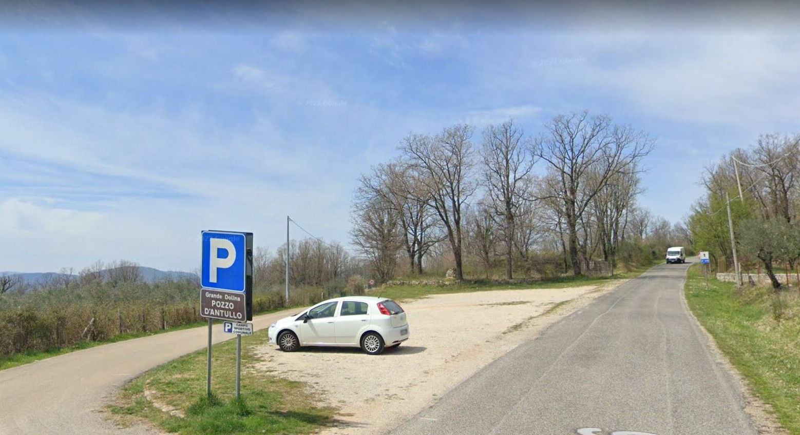 Collepardo (Frosinone) – Via del Pozzo d’Antullo – Parcheggio Camper