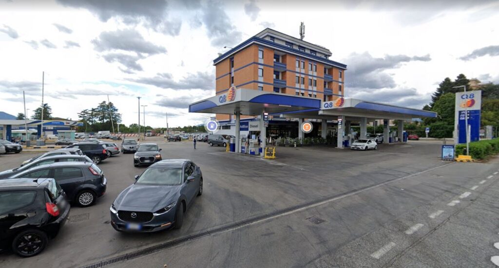 Frosinone (FR) – Stazione Servizio Q8 Canarino – Parcheggio Camper