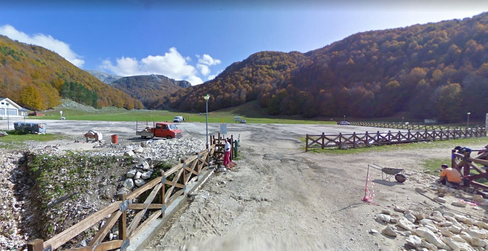 Picinisco (Frosinone) – Prati di Mezzo – Parcheggio Camper