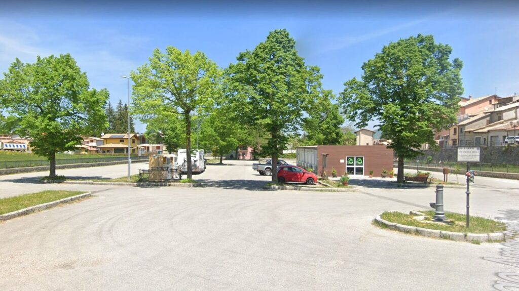 Leonessa (Rieti) – Via Amor di Patria – Area Camper