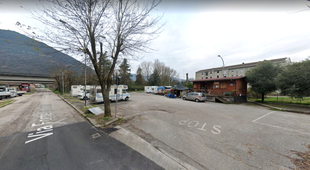 Rieti (RI) – Via Fonte Cottorella – Area Camper