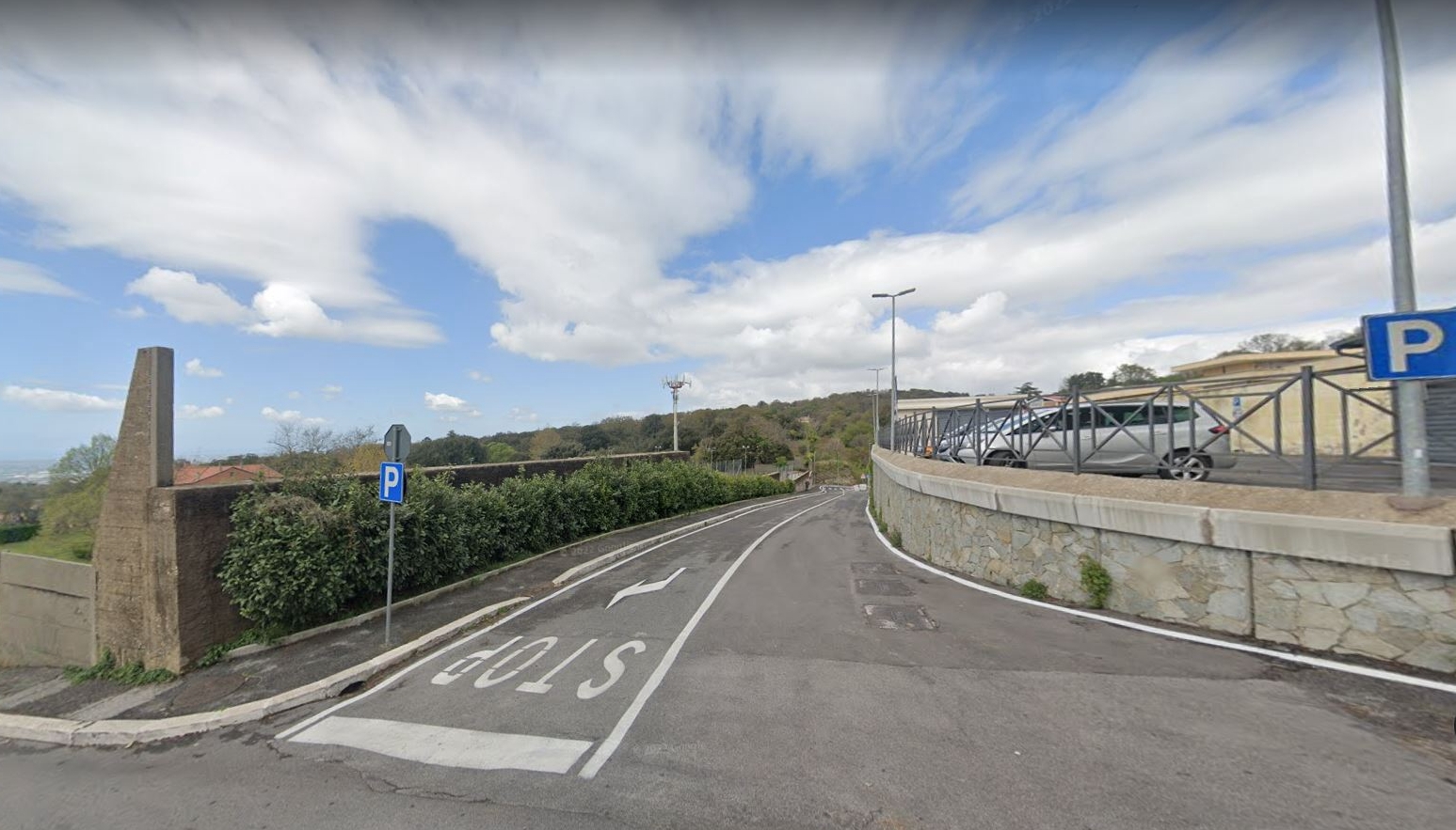 Ariccia (Roma) – Via Olmi – Parcheggio Camper
