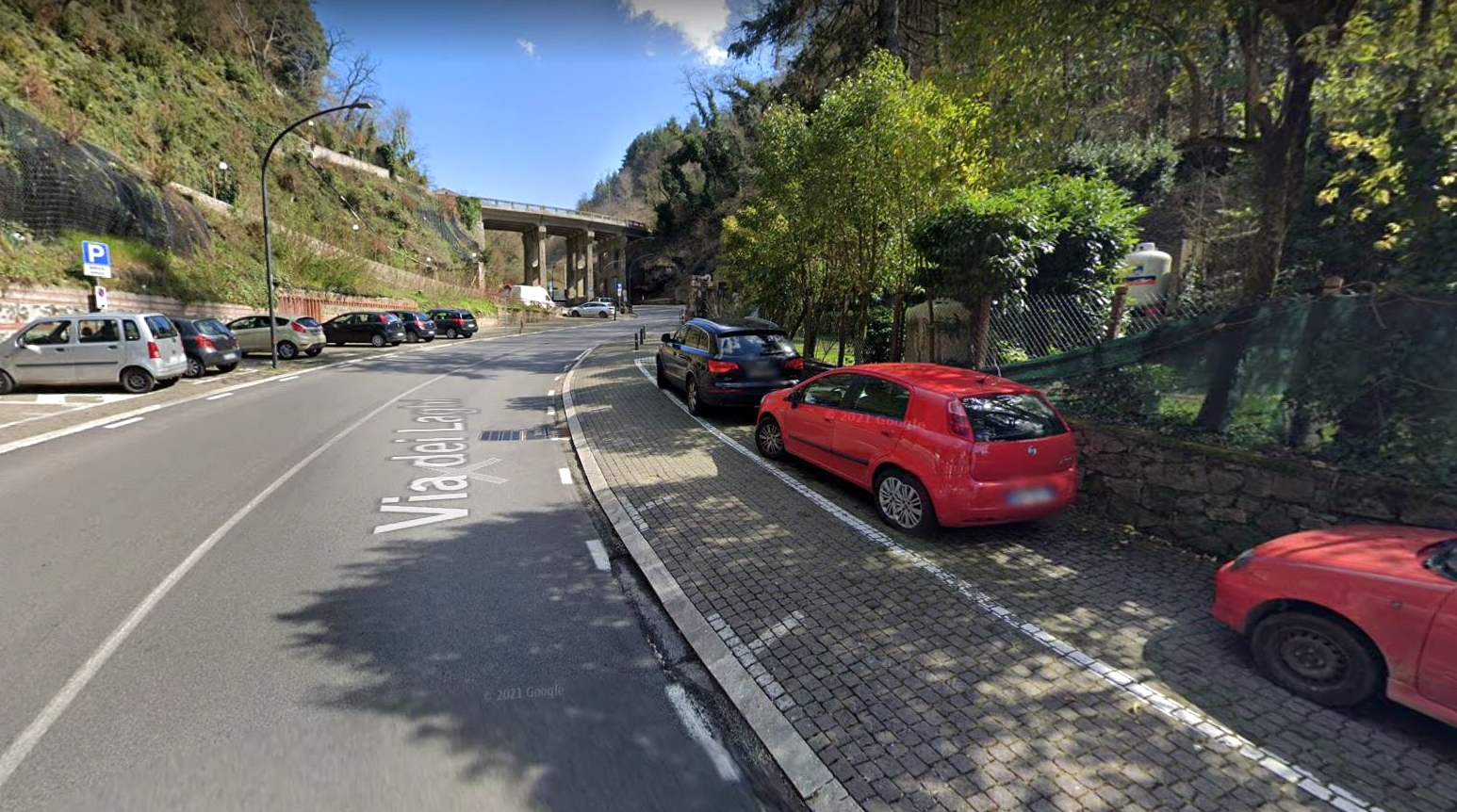 Nemi (Roma) – Via Nemorense SP 76a – Parcheggio Camper