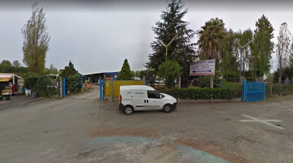 Roma (RM) – Rimessaggio Romaporto 2000 – Sosta Camper