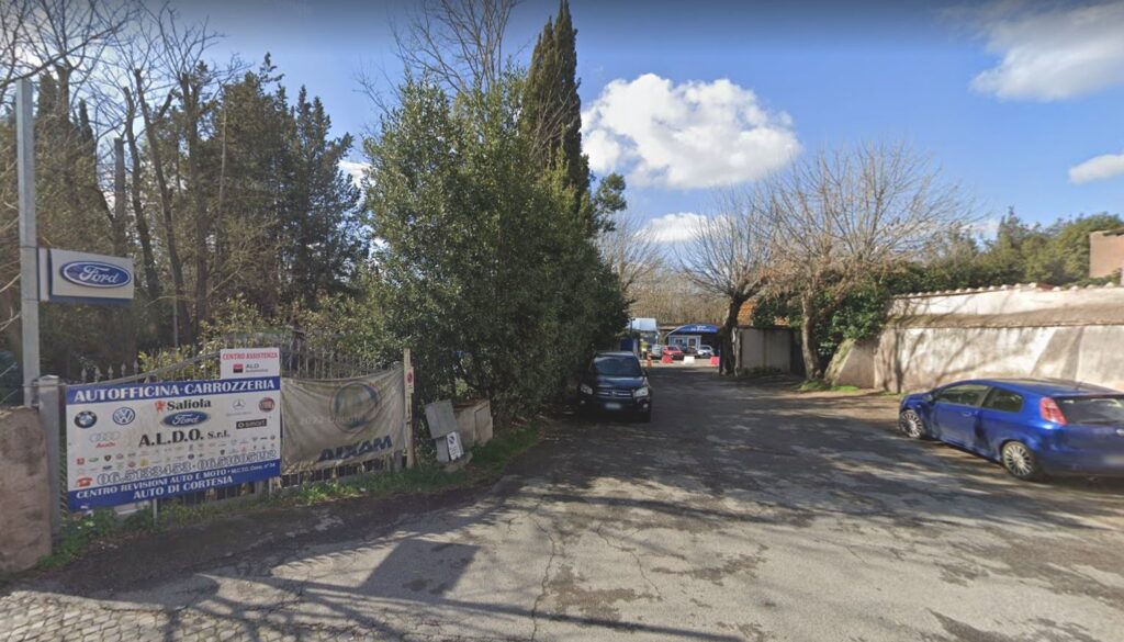 Roma (RM) – Officina Saliola – Parcheggio Camper