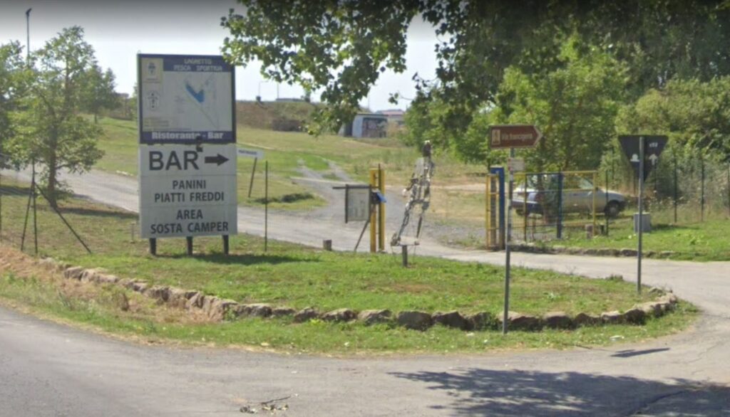 Acquapendente (Viterbo) – Laghetto San Biagio – Parcheggio Camper