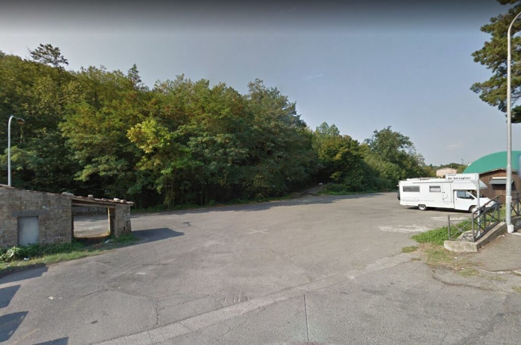 Bagnoregio (Viterbo) – Piazzale dei Bersaglieri – Parcheggio Camper