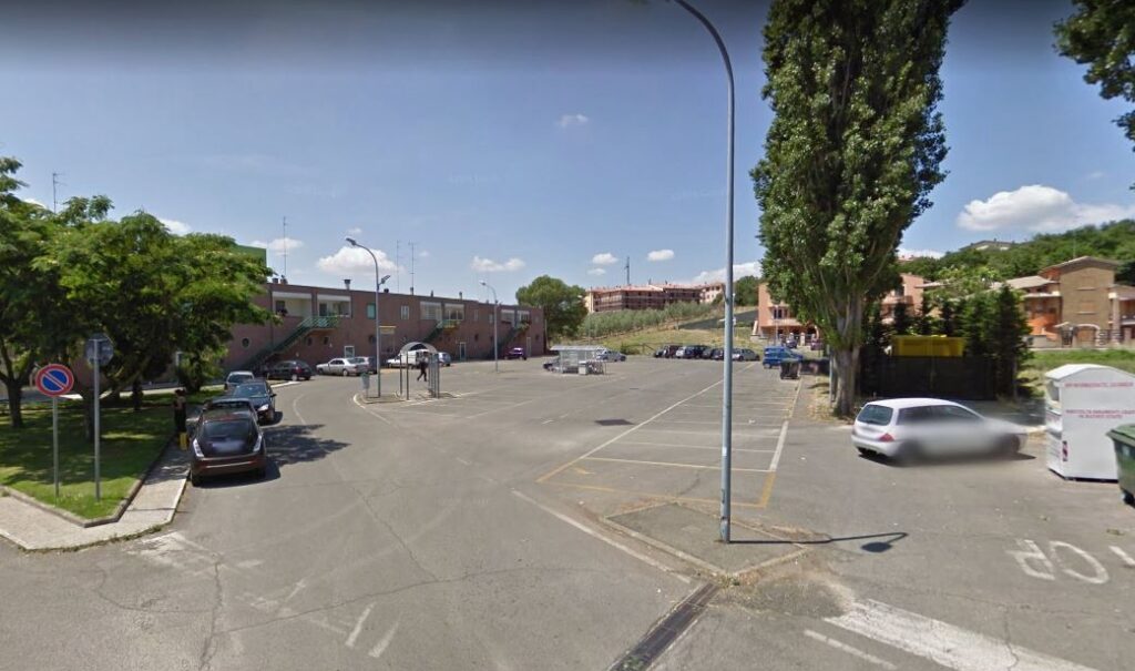 Canino (Viterbo) – Via Amerigo Vespucci – Parcheggio Camper