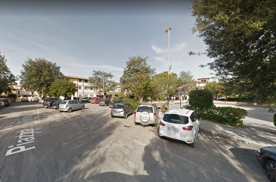 Corchiano (Viterbo) – Piazza del Bersagliere – Parcheggio Camper