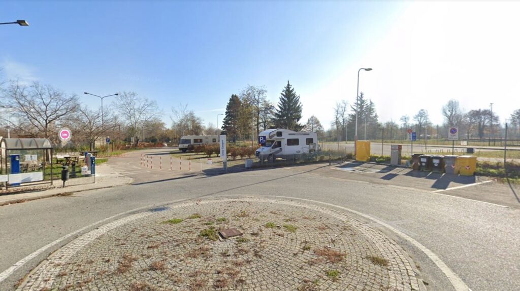 Cuneo (CN) – Piazzale Walther Cavallera – Area Camper