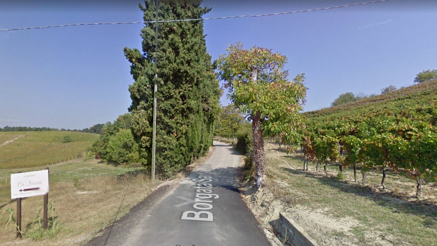 Dogliani (Cuneo) – Azienda Agricola Ca’ Neuva – Parcheggio Camper