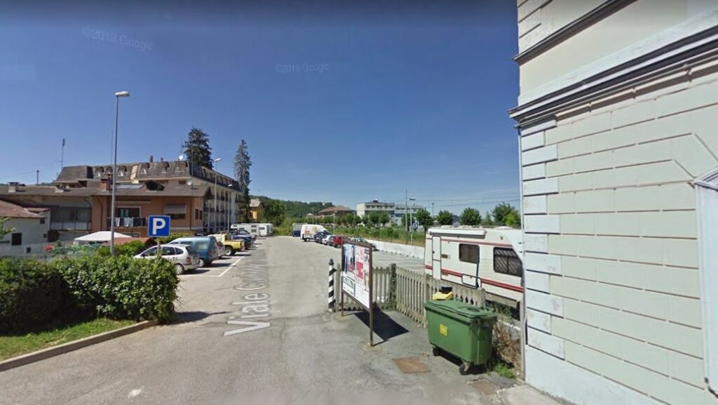 Roccavione (Cuneo) – Via Caduti in Guerra – Parcheggio Camper