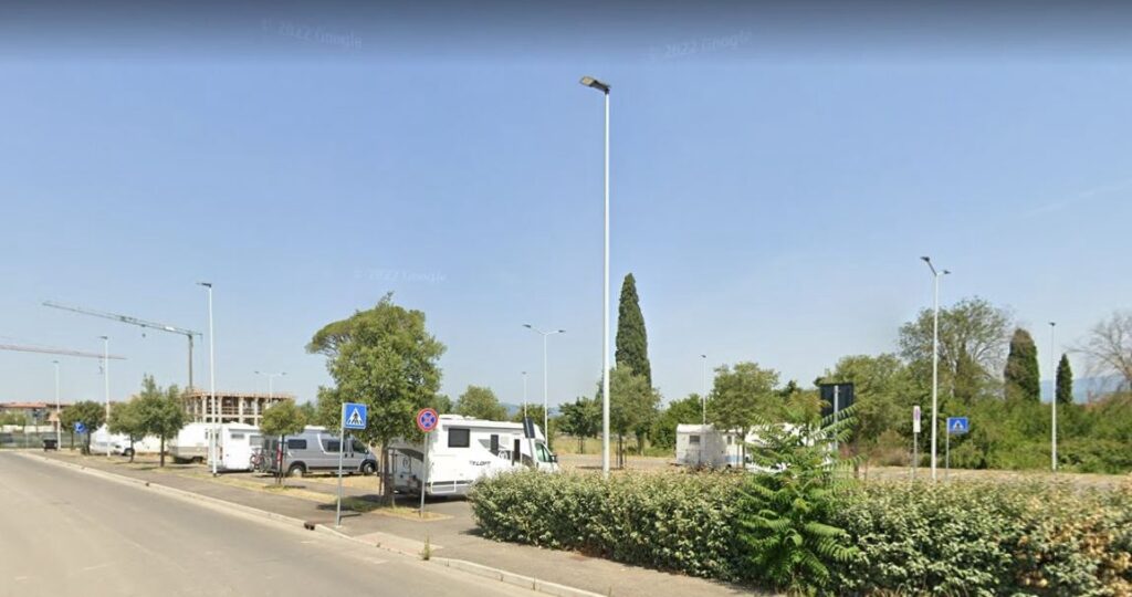 Arezzo (AR) – Via Guido Tarlati – Parcheggio Camper