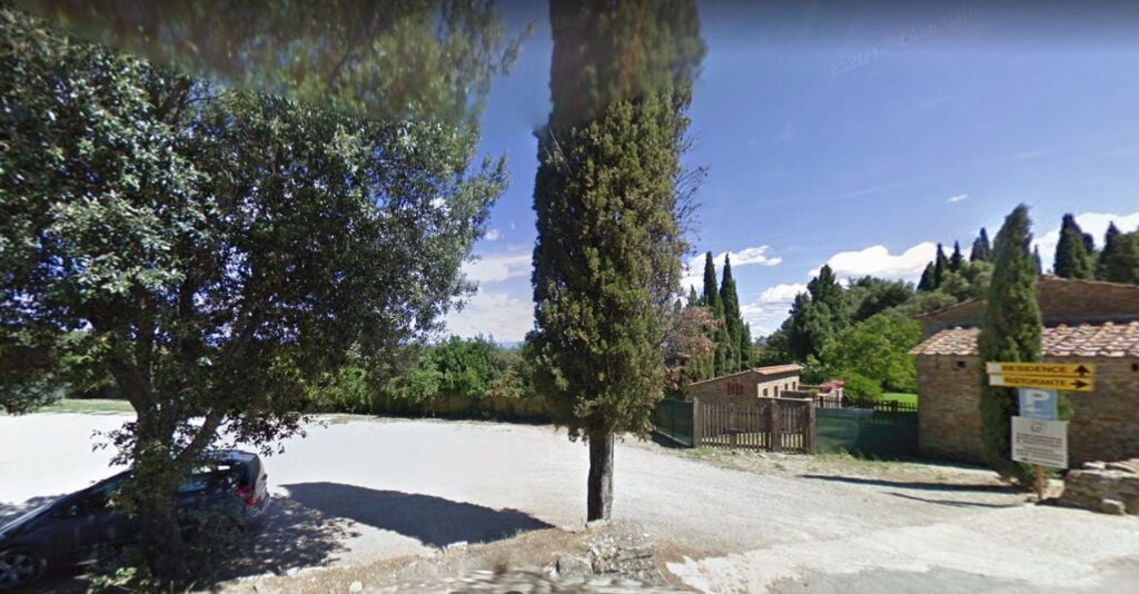 Monte San Savino (Arezzo) – Frazione Gargonza – Parcheggio Camper