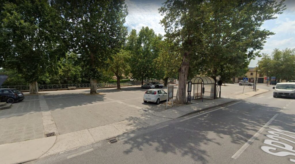 Monterchi (Arezzo) – Piazzale San Rocco – Parcheggio Camper