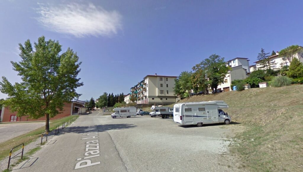 Rignano sull’Arno (Firenze) – Piazza Aldo Moro – Parcheggio Camper