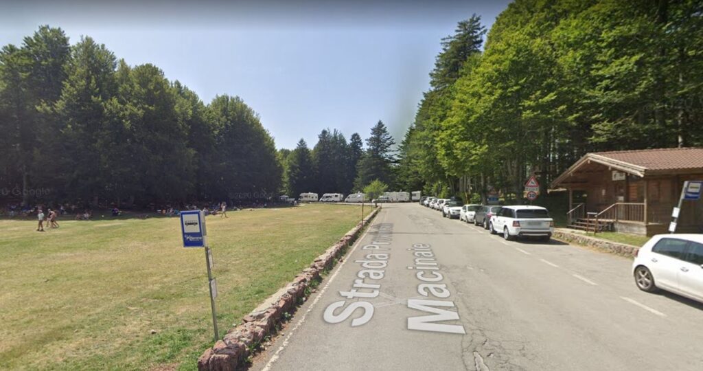 Castel del Piano (Grosseto) – Prato delle Macinaie – Parcheggio Camper