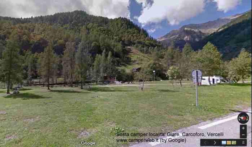 Carcoforo (Vercelli) – Localita’ Giare – Area Camper